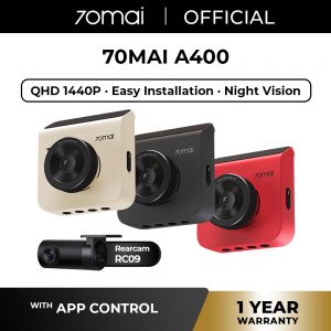 70mai Rear Camera for Cars RC06, High Definition 1080p 130° Backup Camera  for 70mai Dash Cam A500S/A800/A800S (2021) : : Electronics