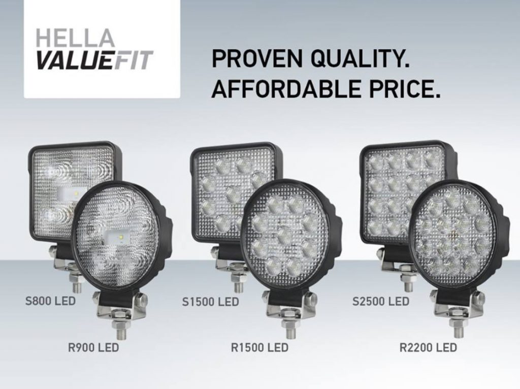 HELLA Valuefit S2500 LED Work Light - 1GA 357 106 022 - auto2u