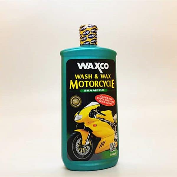 Waxco Wash & Wax Motorcycle Shampoo (500ml) - auto2u