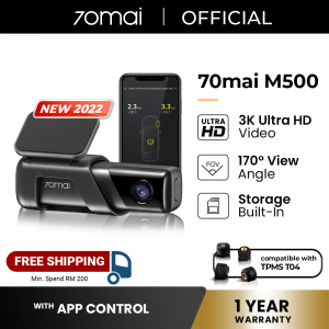 70mai Rear Camera RC06 1080P Rear Cam for 70mai A500S A800 A800S - auto2u