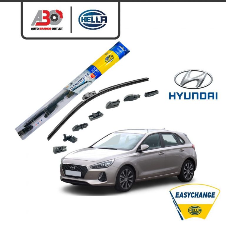 HELLA Nanotechnology Wiper Blades Set Hyundai I30 All Gen auto2u