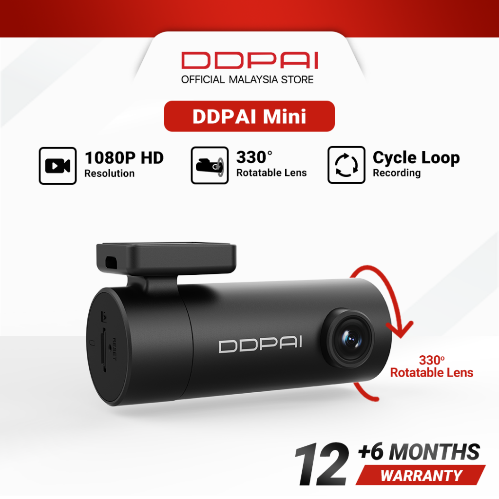 DDPAI Dash Cam Mini Pro 1296P Ultra HD Dashcam - Auto2u