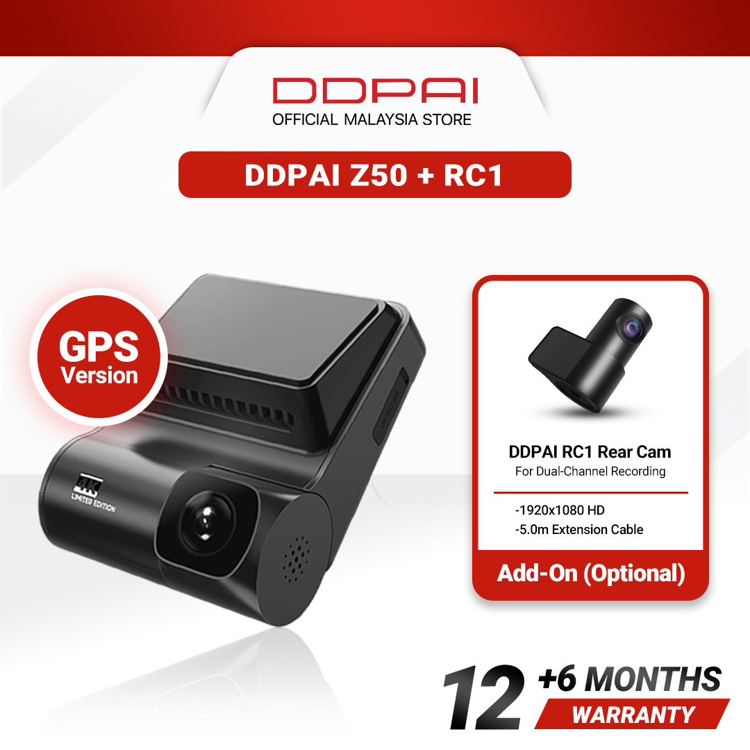 DDPAI 4K MINI5 Dash Cam 4K Front View Car Camera Support WiFi